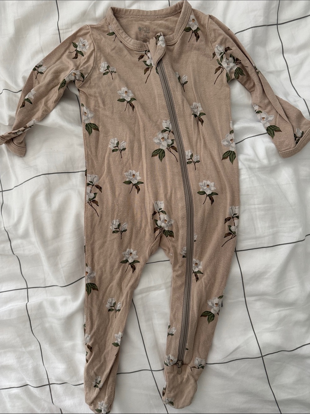 Kyte Baby footie 3/6m